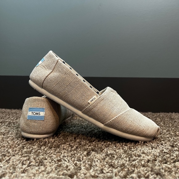 Toms Shoes - Toms Alpargata Slip-On Shoes, Size 8